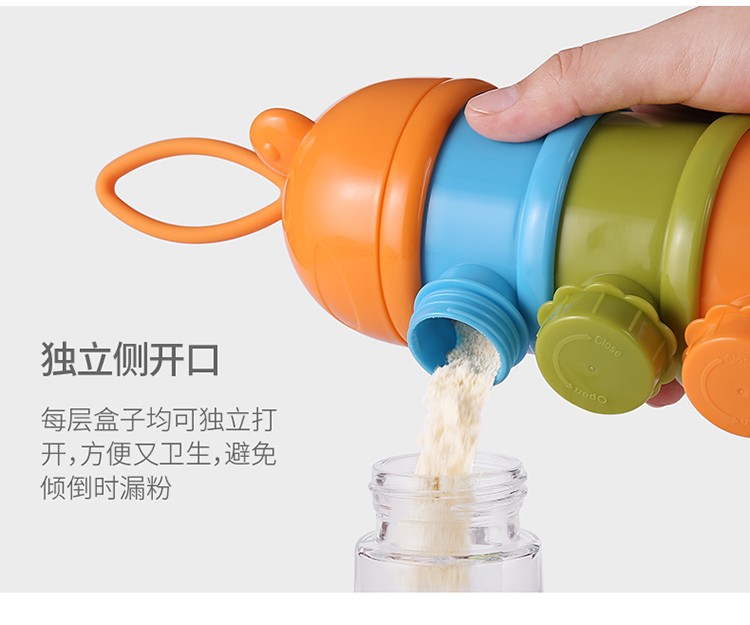 FaSoLa奶粉盒便携式外出装婴儿奶粉罐大容量密封罐宝宝方便奶粉格详情图12