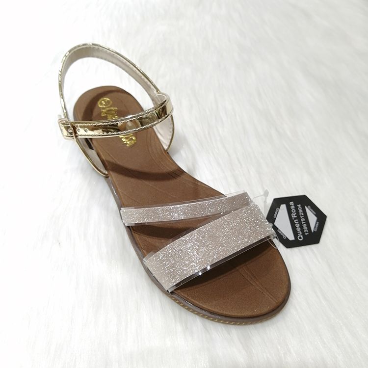 2020夏季时尚凉鞋女外穿平底舒适凉鞋flat shoes lady