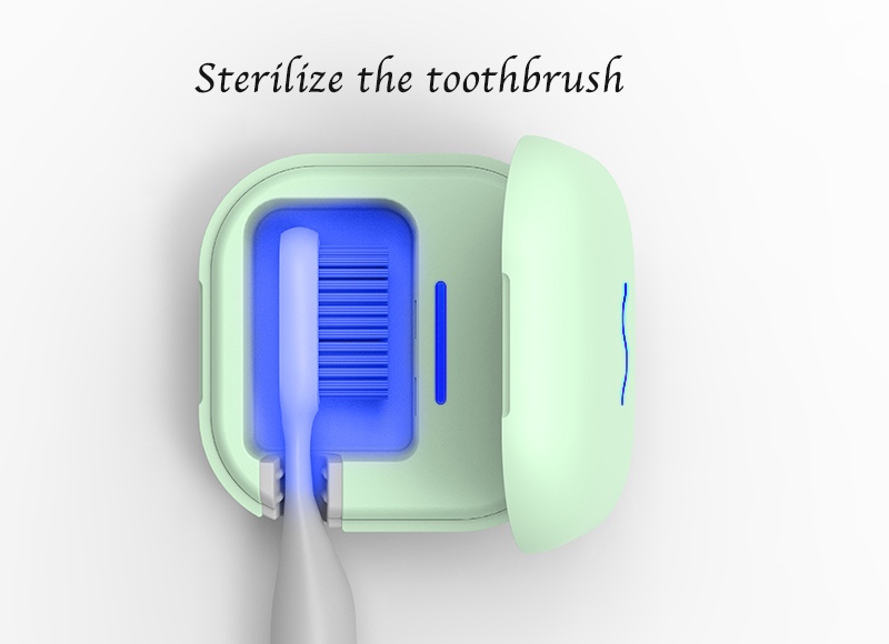 迷你牙刷消毒盒首饰耳机紫外线消毒盒充电款详情图6