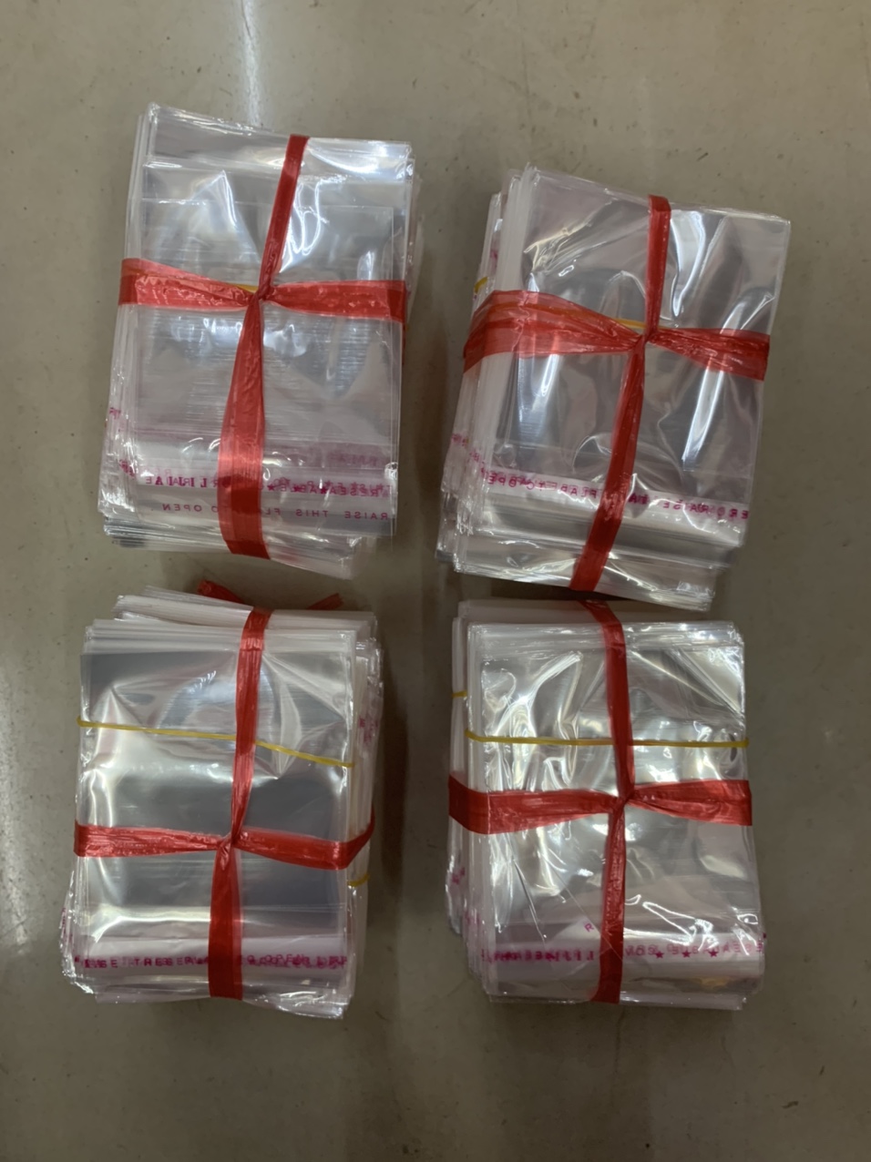 OPP self-adhesive bag 8*12