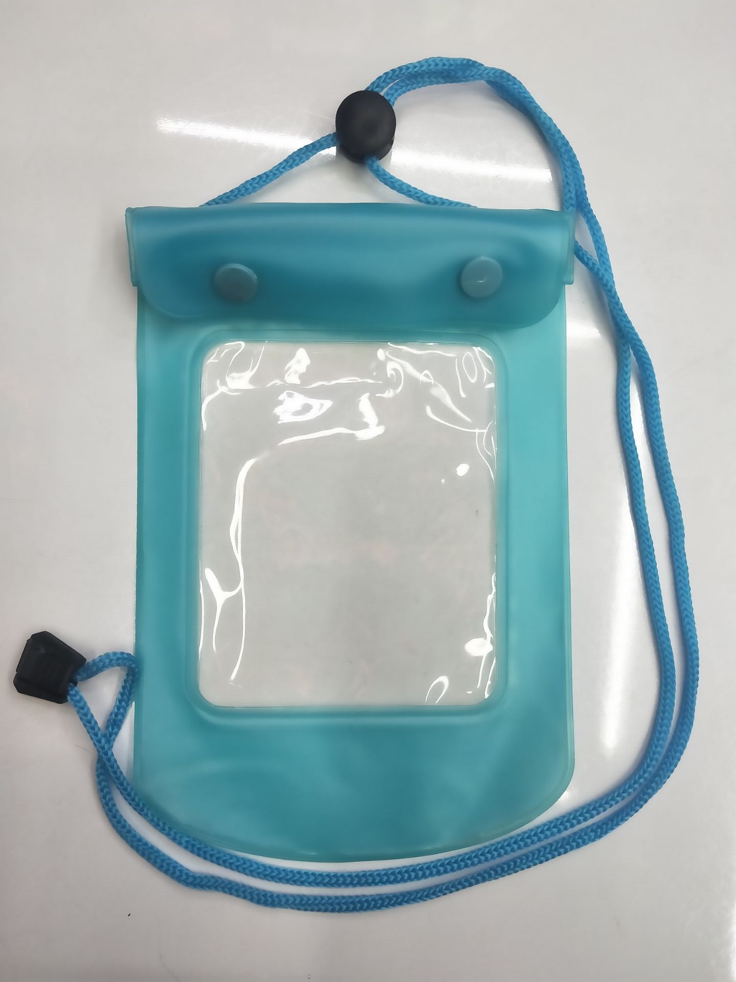 手机防水袋 PVC 防水袋 LZ04 纽扣手机防水袋 荧光黄详情图6