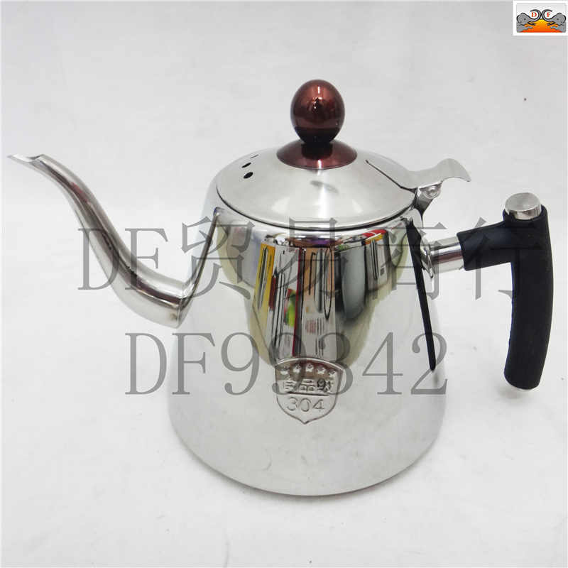 DF99342 Jinsha Kettle Stainless steel kettle Induction cooker kettle Flat kettle Kettle with small teapot tea set kettle DF TRADING HOUSE