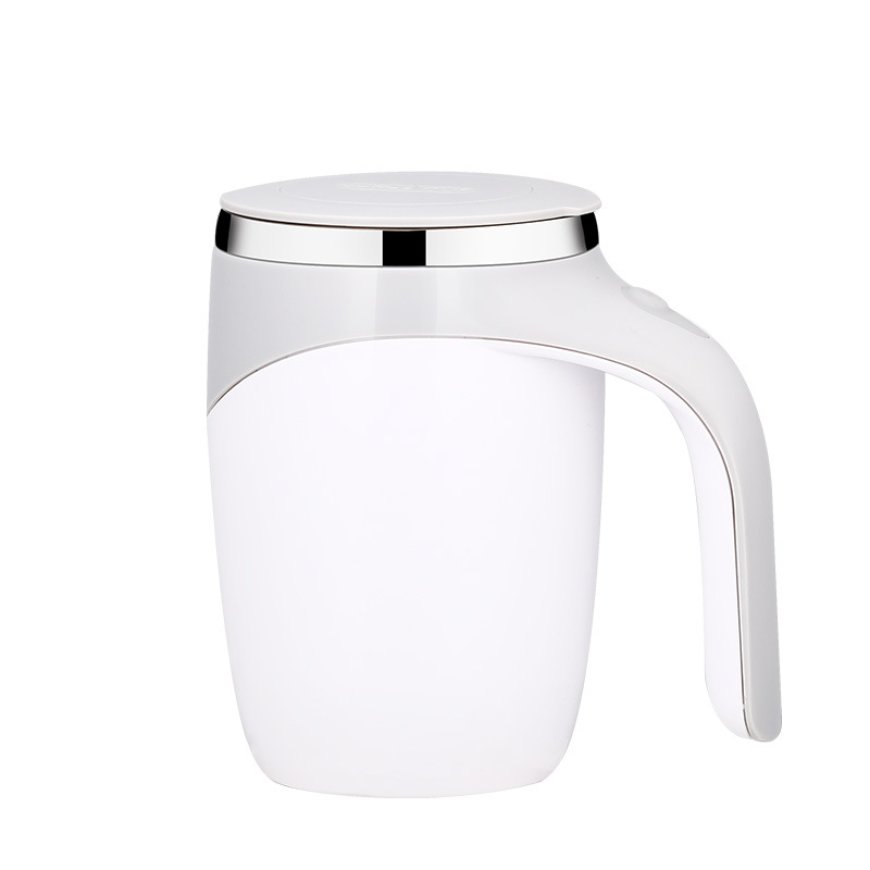 温差自动搅拌杯 懒人电动不锈钢旋转马克杯便携磁化杯牛奶咖啡杯详情图1