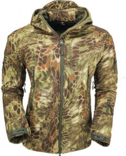 Sharkskin down jacket, outdoor camouflage down jacket undefined