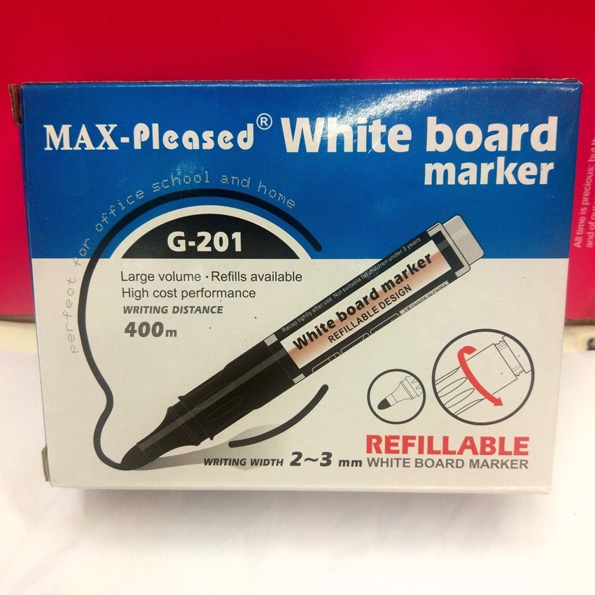 G-201 Interchangeable Core Whiteboard Pen Interchangeable Ink Bag Whiteboard Pen Round Head Cutter Head Oblique Head Whiteboard Pen details Picture