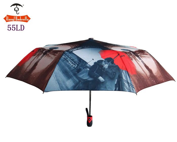 自动晴雨两用雨伞/自动防风雨伞/防紫外线折叠伞产品图