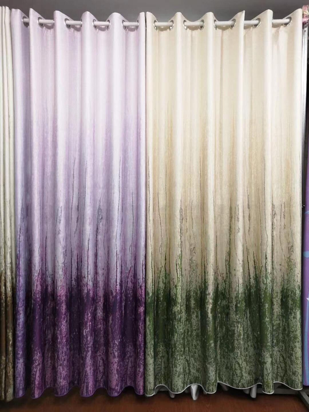 Welcome to purchase the 2021 new modern printed curtains in a full range of colors Item Picture