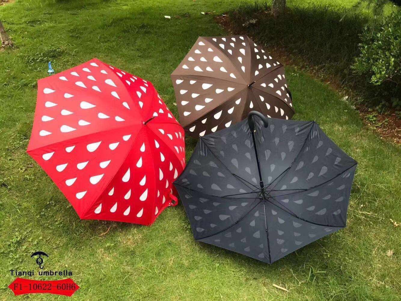 遇水变色/防风晴雨伞/自动细节图