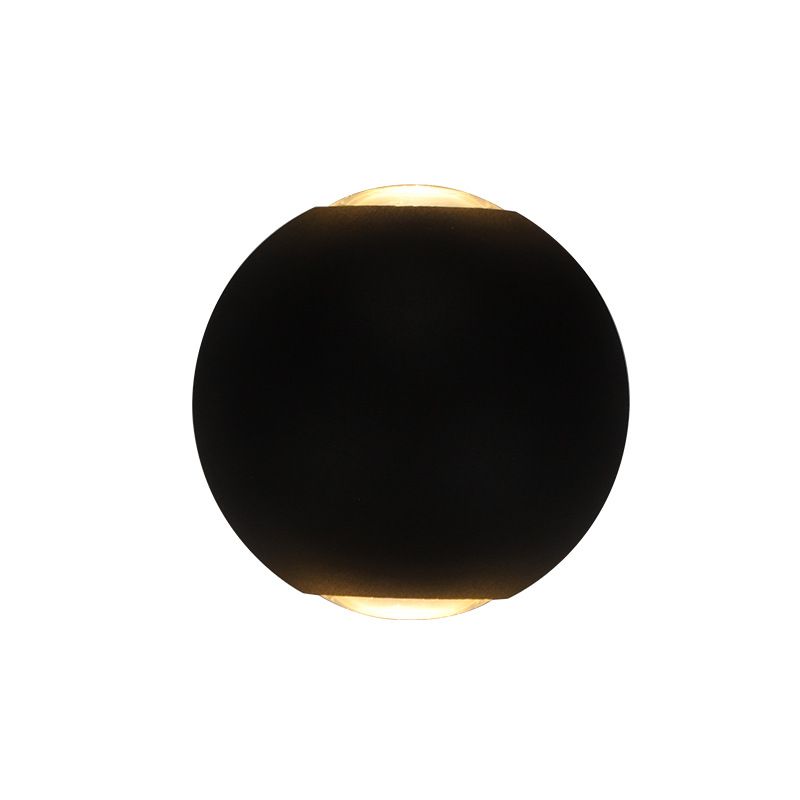 Led wall lamp round light up and down wall lamp corridor wall lamp simple Nordic outdoor waterproof garden wall lamp