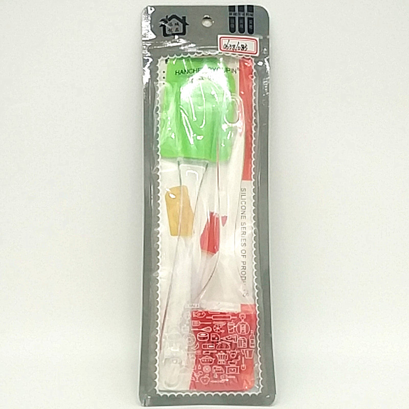 厨房烘焙工具油刷子 耐高温涂抹烧烤刷硅胶刮刀