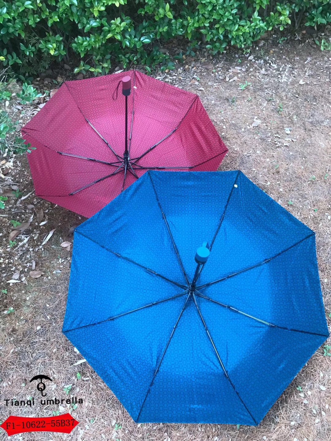 F1-10622-55B37三折自动防风防紫外线晴雨伞详情图6