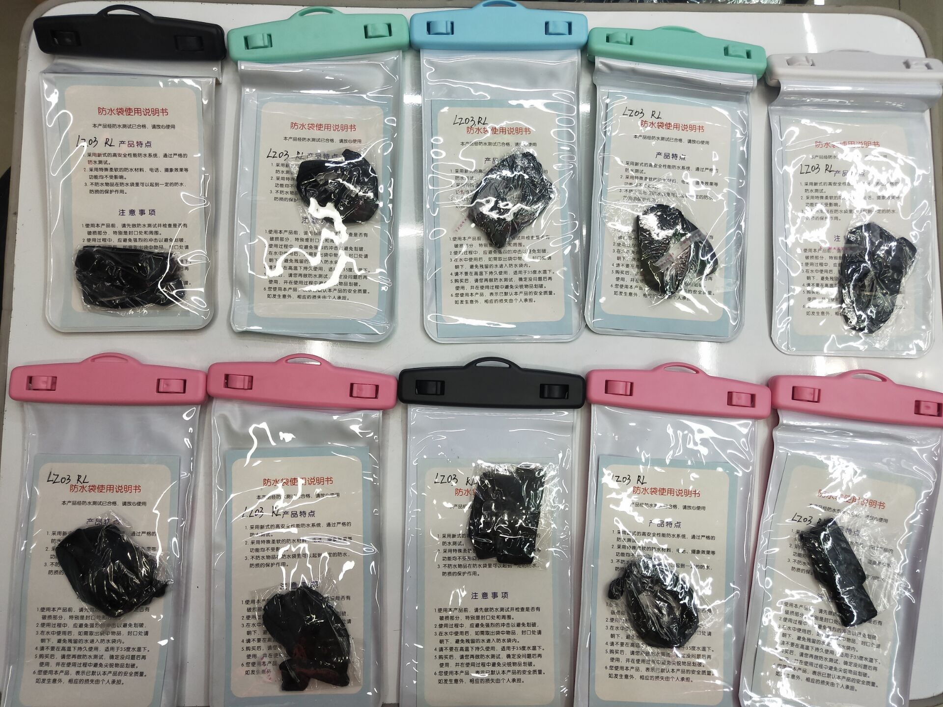 手机防水袋 PVC 防水袋 LZ03卡通手机防水袋 轻松熊详情图13