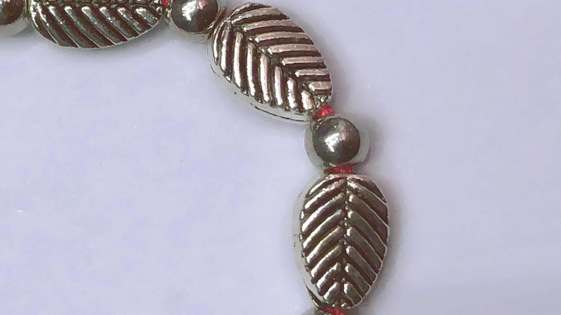 No. 72 Jade Thread Through Middle End Flat Knot Bracelet Alloy Fish Plus Ccb Tail Two Ccb Application Scenario