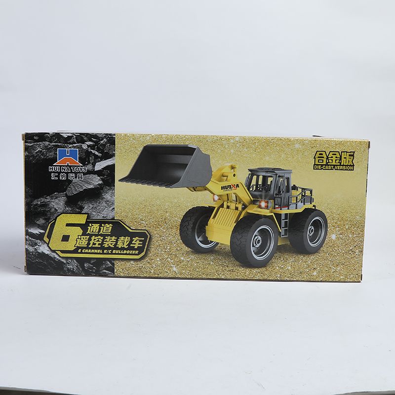 Yiwu Selection 1:18 Six-channel alloy bulldozer 520#/F1-150 Specification drawing