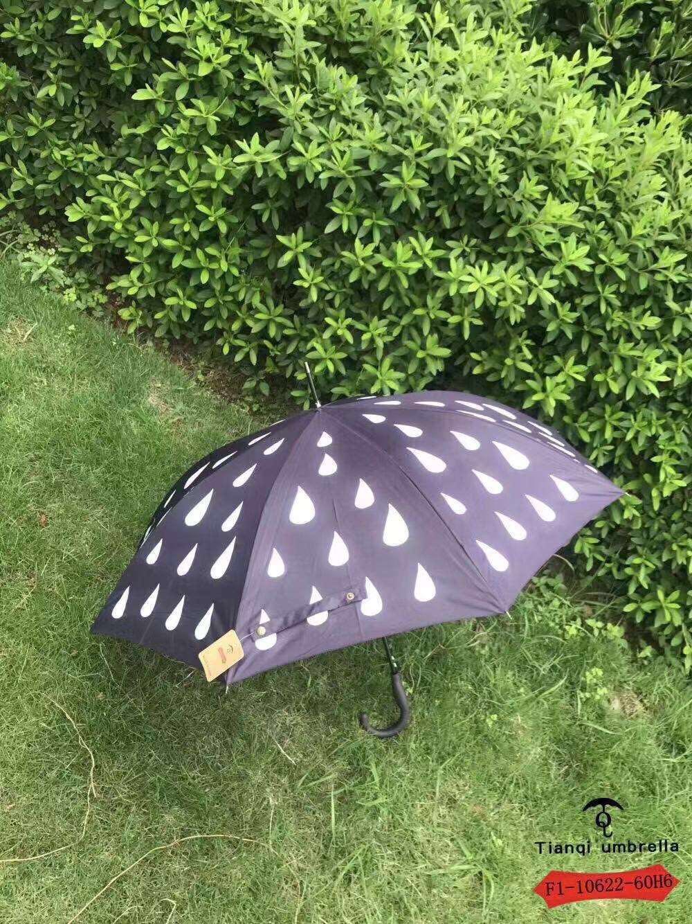 F1-10622-60H6直杆雨滴遇水变色晴雨伞抗风伞架详情图8