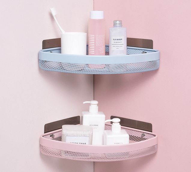 Tieyi non-punch bathroom shelf wall hanging bathroom supplies daqo bathroom triangle storage rack