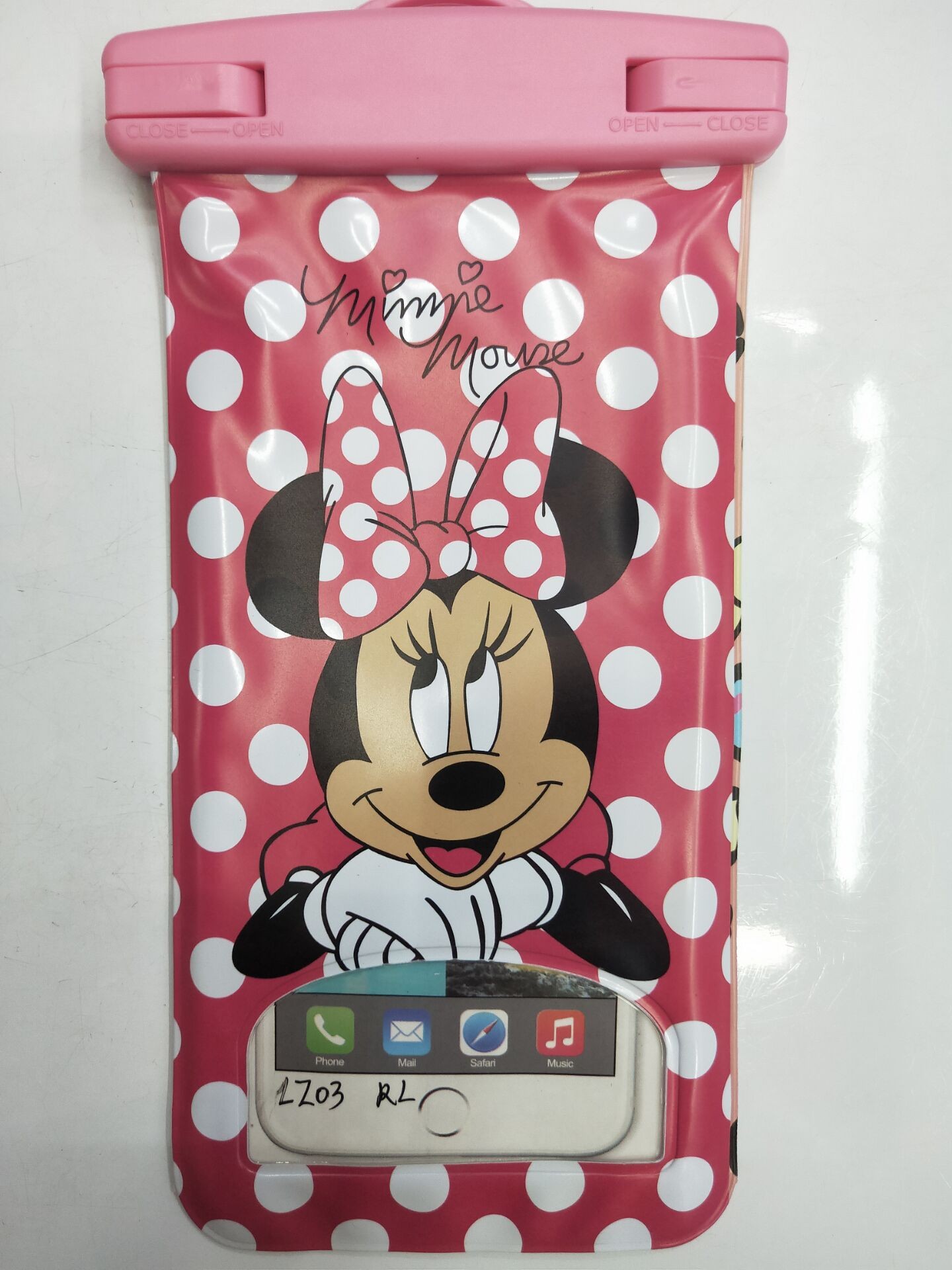 手机防水袋 PVC 防水袋 LZ03卡通手机防水袋 轻松熊详情图8