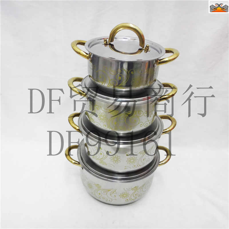 DF99161 Golden ear decals KITCHEN Music pot DF TRADING HOUSE