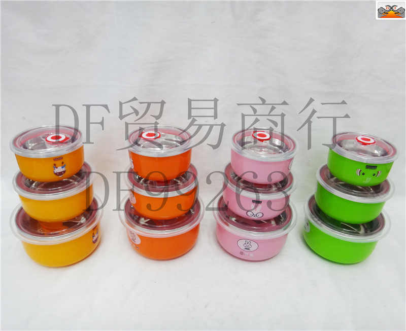 DF99363  保鲜碗pp盖三件套    DF  TRADING HOUSE