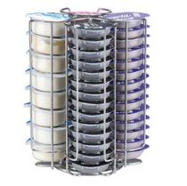 Coffee capsule rack Bosch capsule storage rack rotating iron 4 row 52 pieces