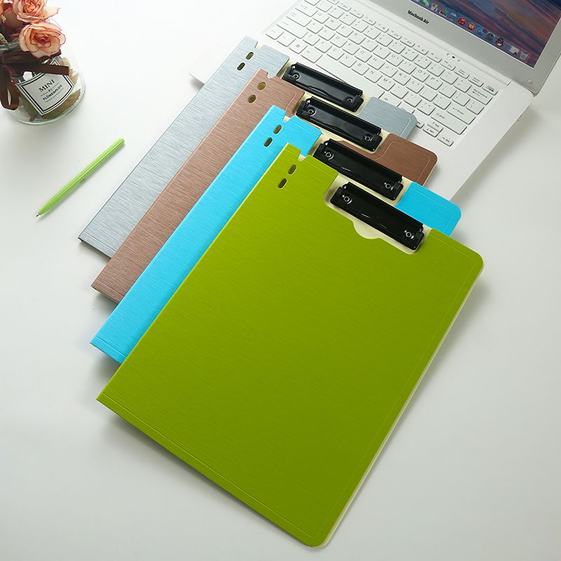 厂家直销 A4双面板夹直纹PP发泡板夹 可定制