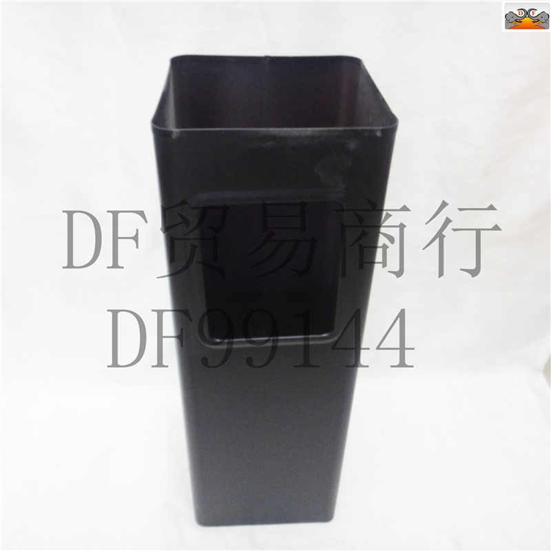DF99144    大方形果皮桶不锈钢方形丽格桶带烟灰缸灭烟桶大堂座地烟灰桶    DF  TRADING HOUSE详情图14