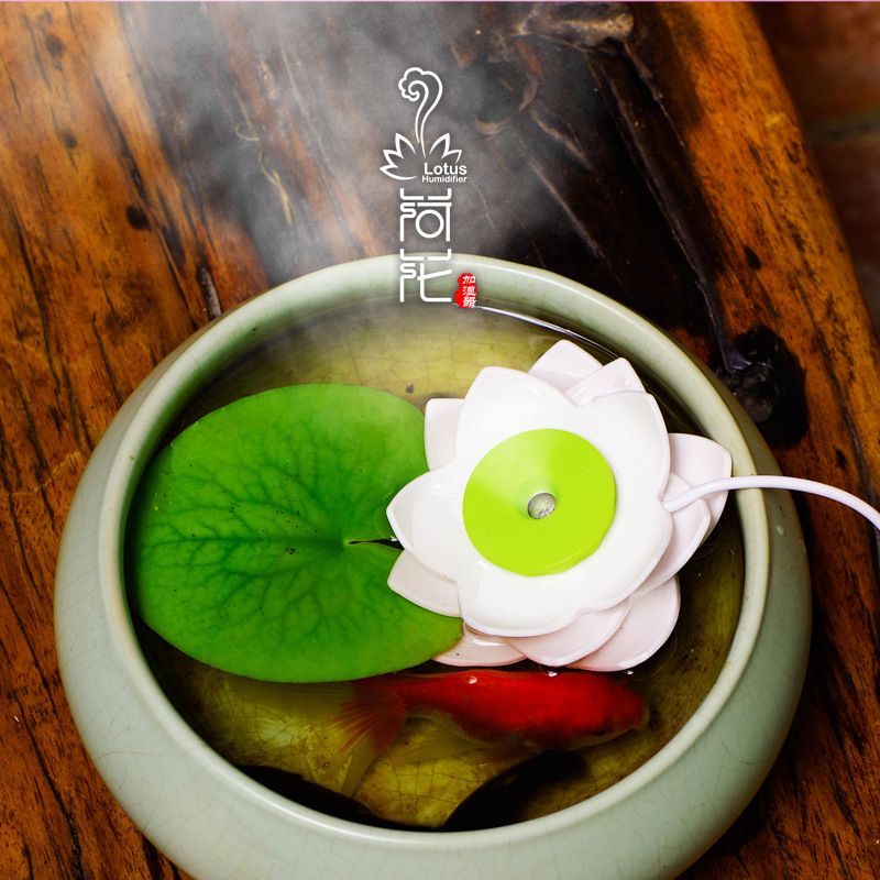 Lotus humidifier USB Humidifier Mini Humidifier aromatic hydration