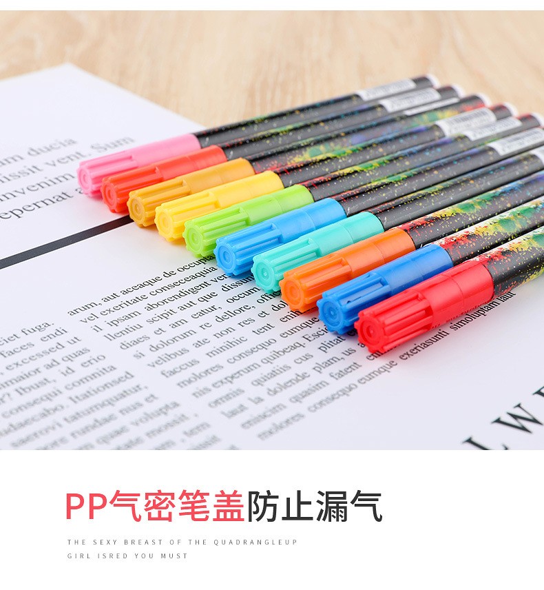 Factory direct sales. Wholesale of 130-36 color graffiti, painting, acrylic color markers, office marking and marker pens pic 13