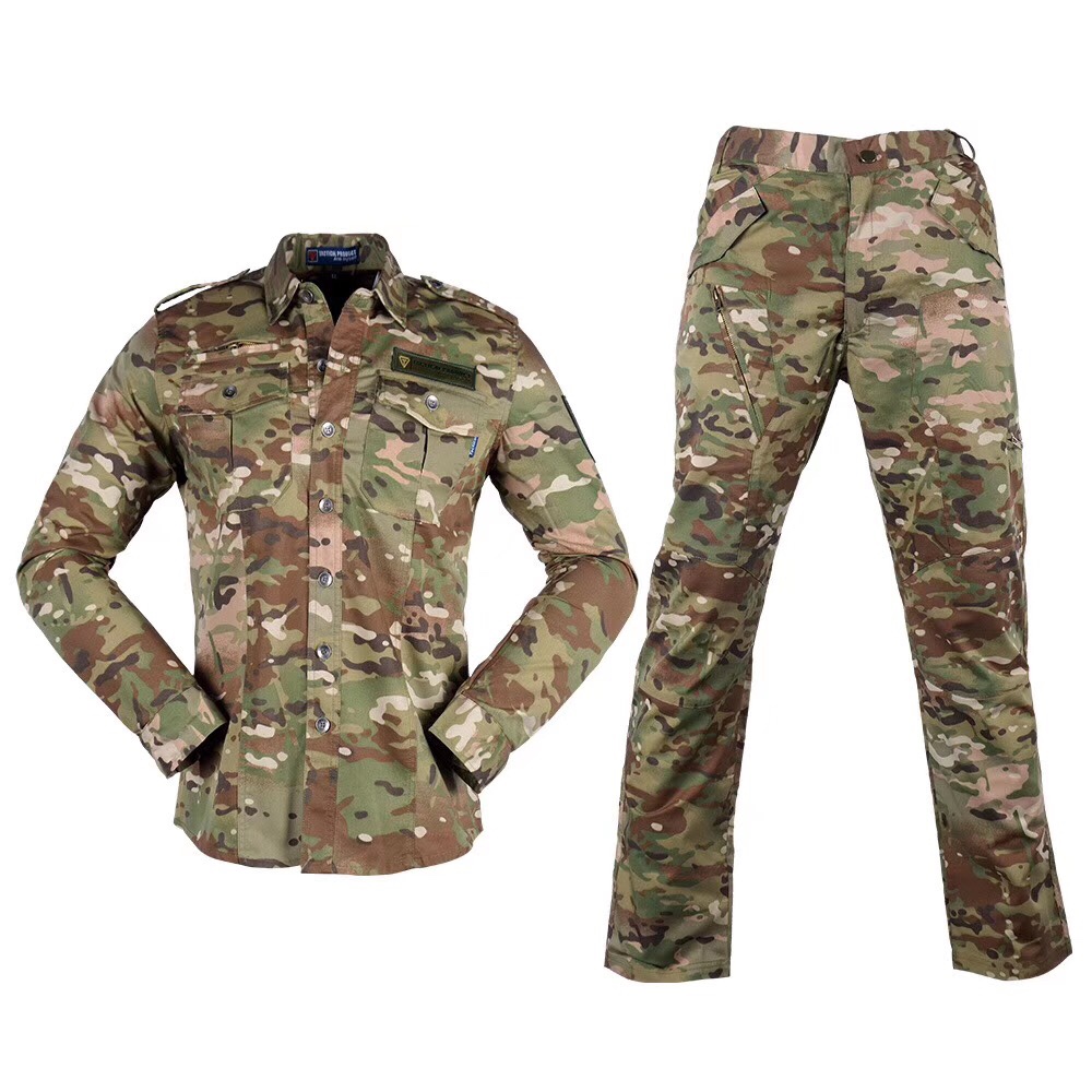 New set of camouflage clothing, second-generation outdoor mountaineering camouflage clothing undefined