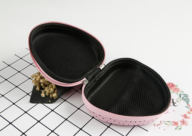 现货供应防压定型EVA文胸包旅游便捷式硅胶隐形胸贴包内衣收纳盒产品图