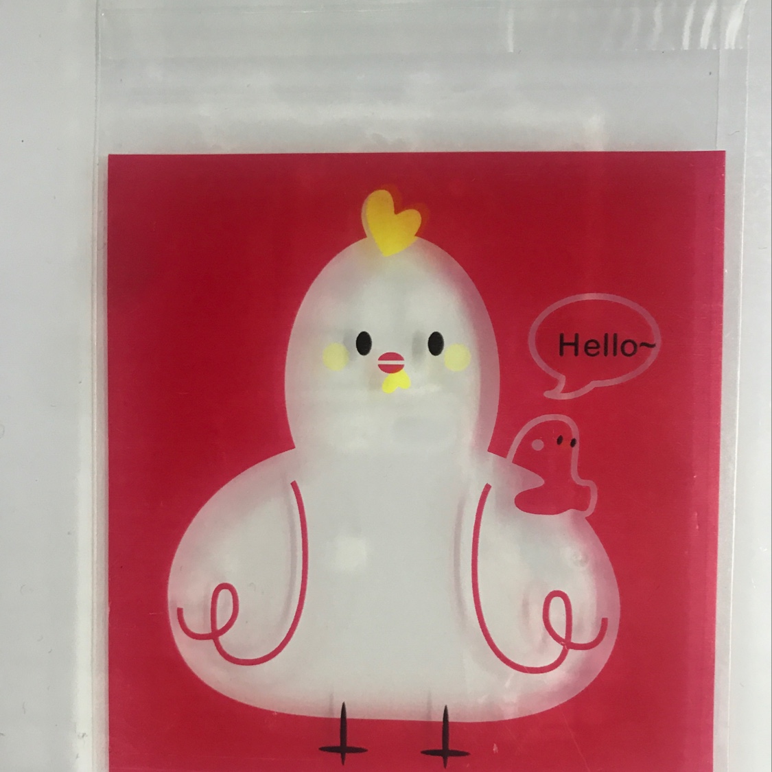 Colored packaging bag 6