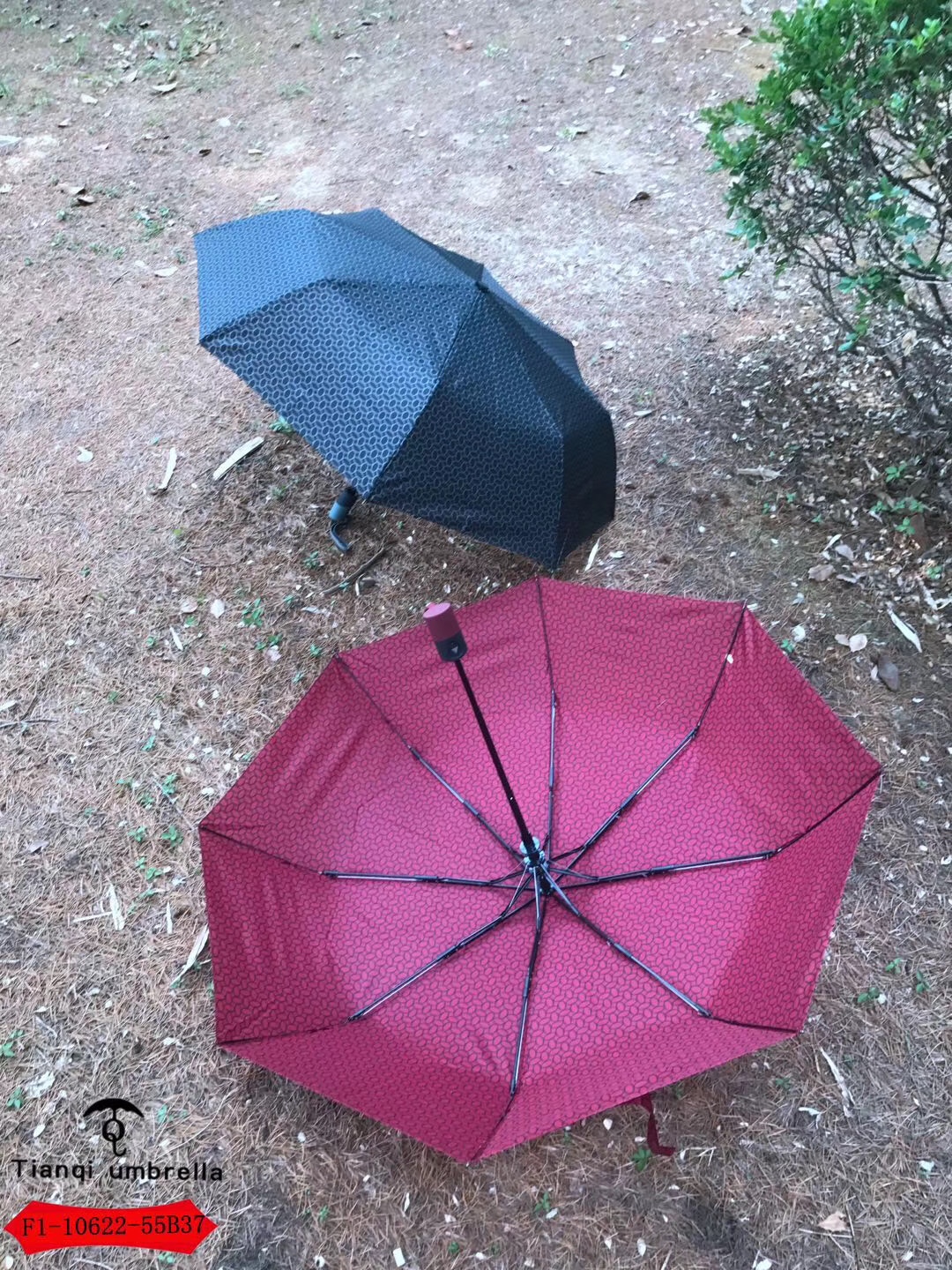 F1-10622-55B37三折自动防风防紫外线晴雨伞详情图7