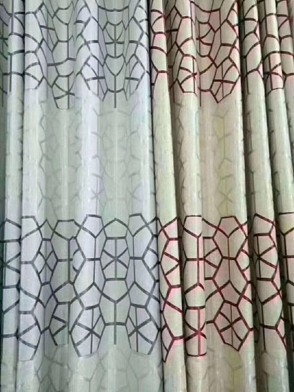 New jacquard fabric curtains are sold directly from the manufacturer with large discounts. Wholesale and retail are available Specification image