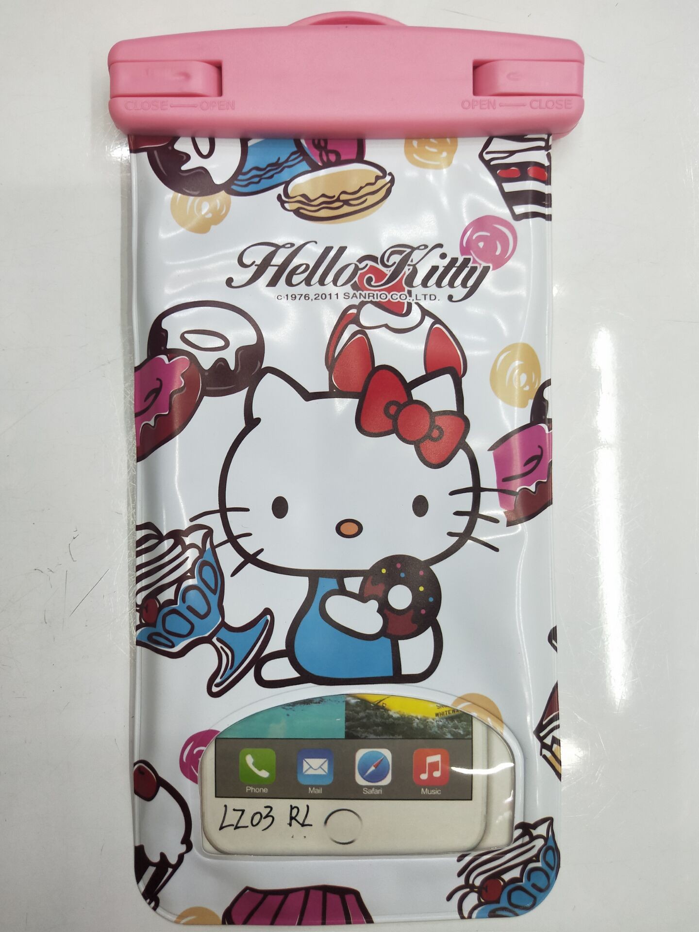 手机防水袋 PVC 防水袋 LZ03卡通手机防水袋 轻松熊详情图4