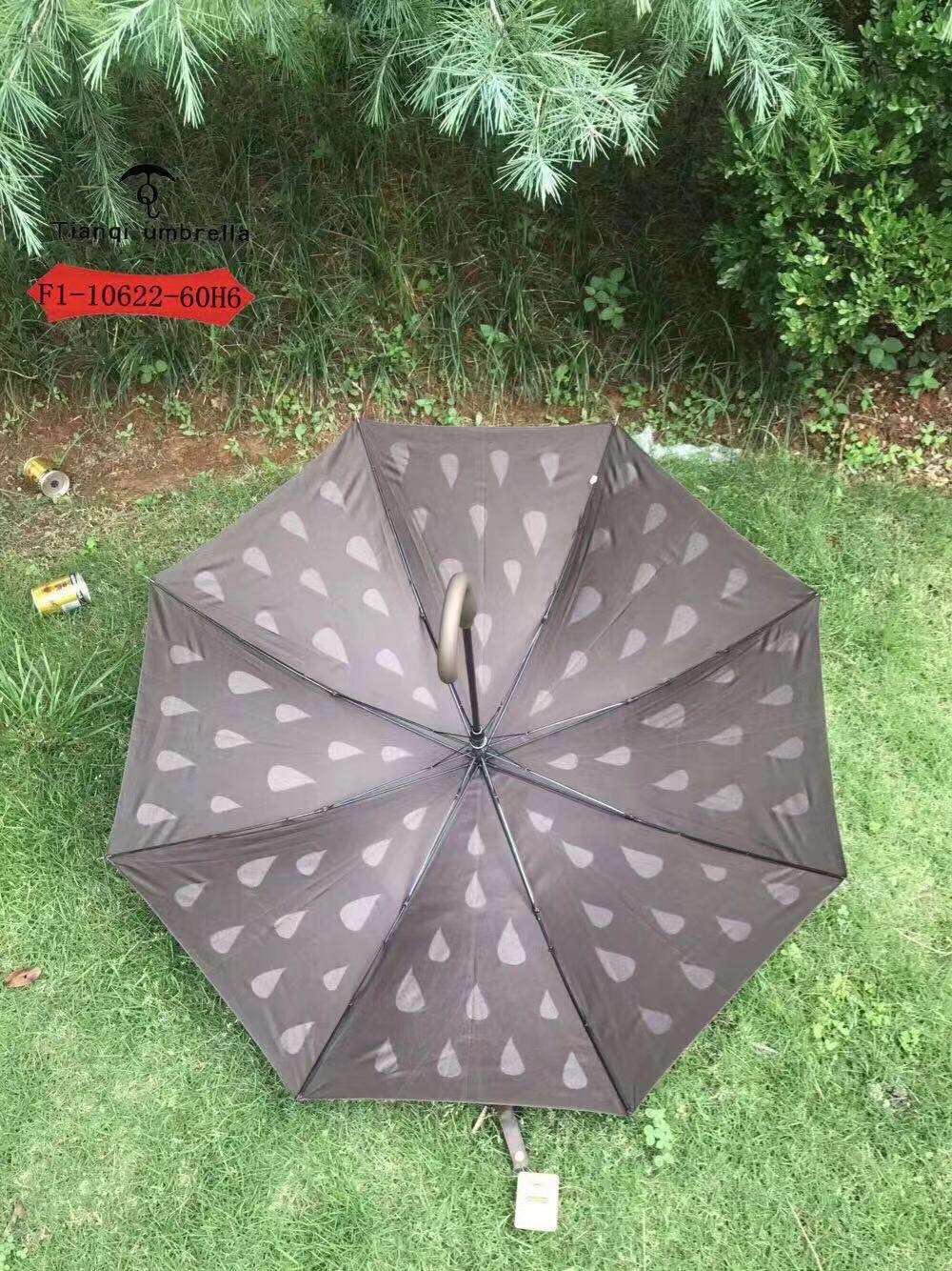 F1-10622-60H6直杆雨滴遇水变色晴雨伞抗风伞架详情图7