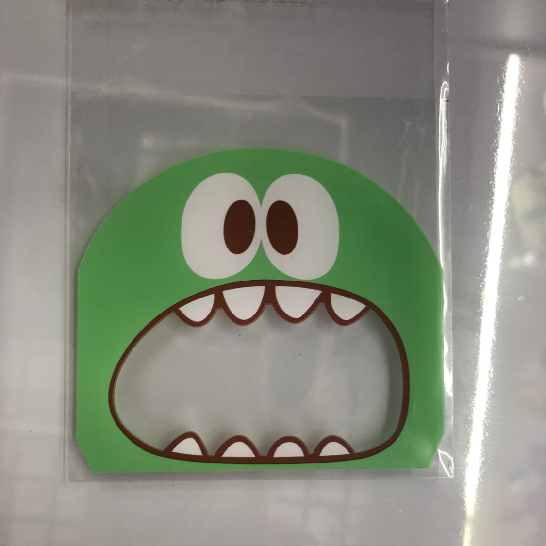 Colored packaging bag