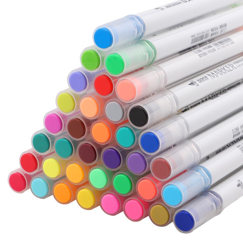 Bake 289-36 Water-based Two-head marker Set For student Office Stationery writing and drawing design