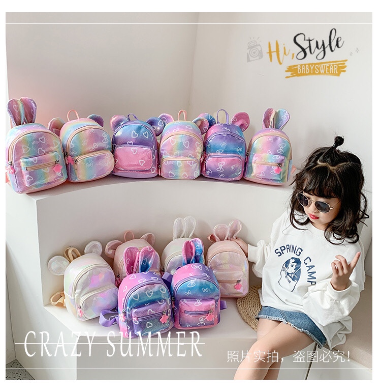 造型可爱亮片儿童背包详情图6