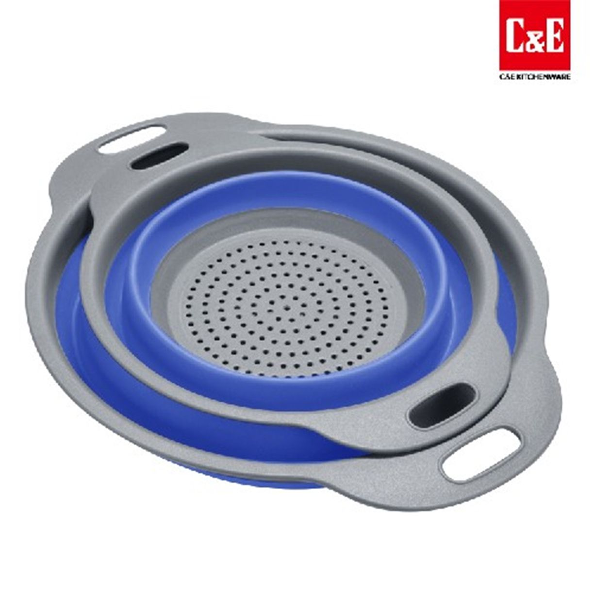 Yiwu Selection PH-6686X Folding Asphalt basket Set (blue) /19006 full figure