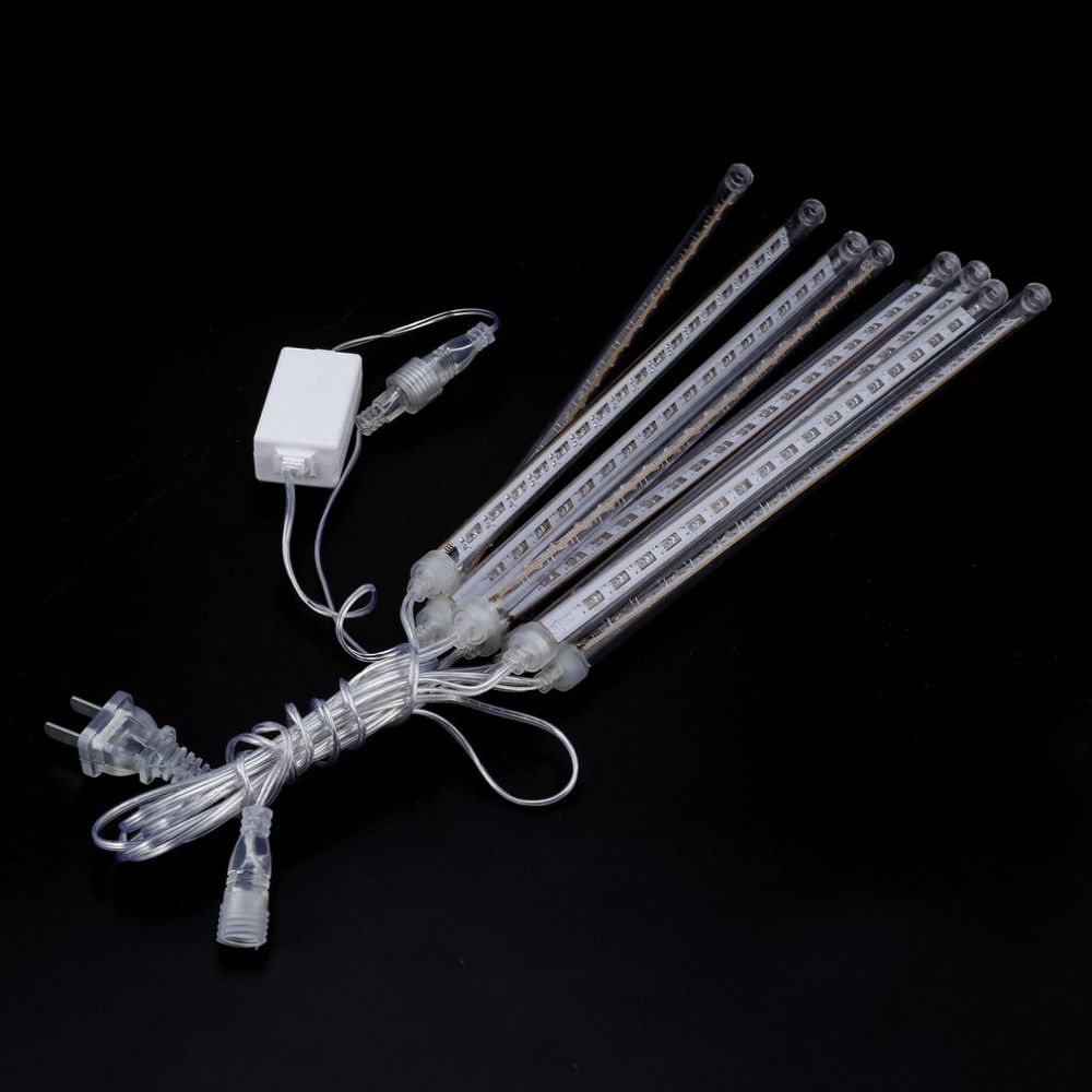 Factory direct sales of waterproof meteor shower 50 cm set, double-sided surface mount illuminated outdoor special meteor shower lamp details Picture