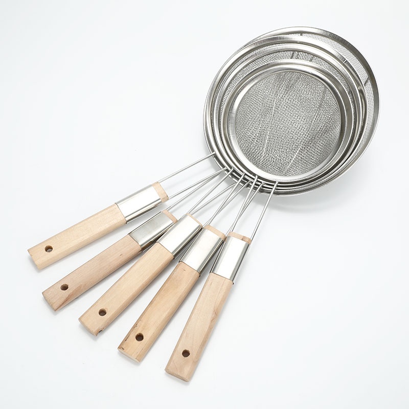 不锈钢捞篱 捞面条 饺子 不锈钢网漏细节图