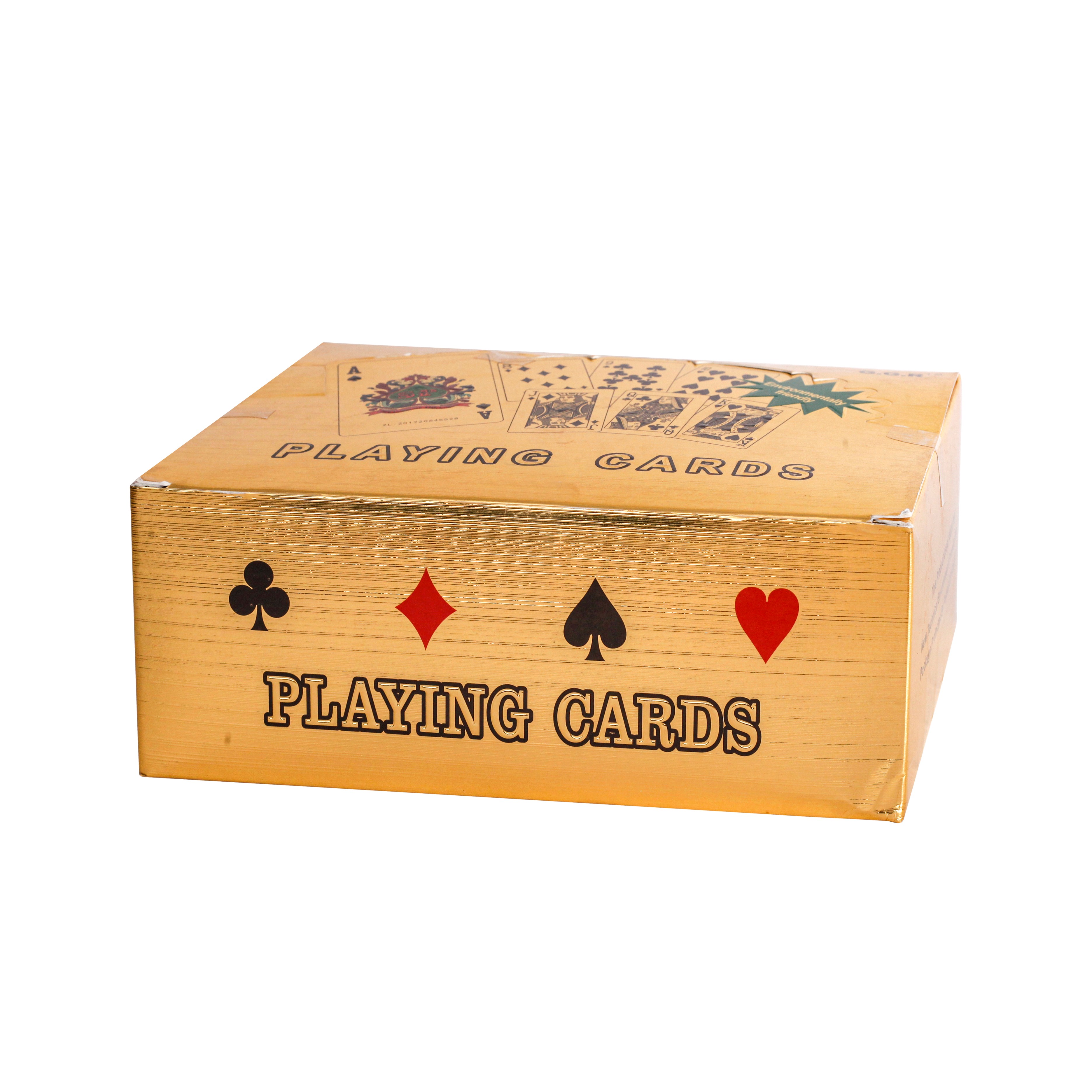 厂家直销扑克创意巴黎塔扑克牌土豪金扑克PET环保材质金箔扑克牌详情图15