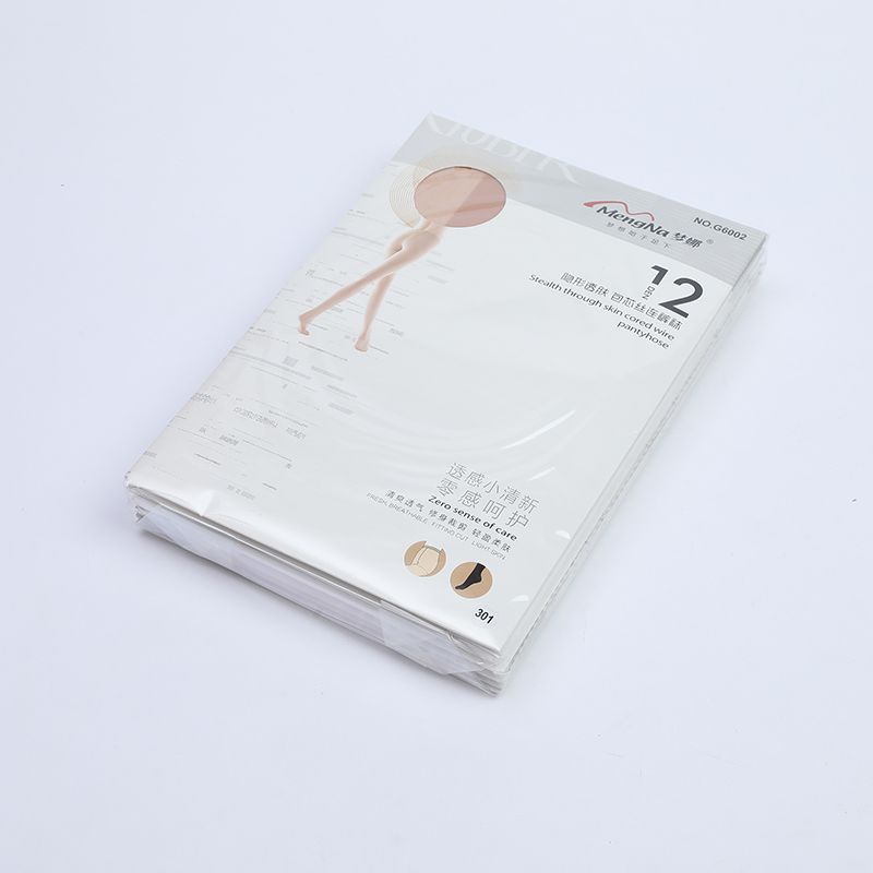 Yiwu Selection Mengna 12D invisible permeable core silk pantyhose G6002 bag -301#/30216 details Picture