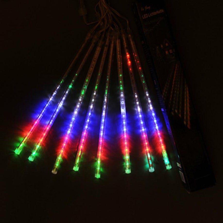 Factory direct sales of waterproof meteor shower 50 cm set, double-sided surface mount illuminated outdoor special meteor shower lamp detail image 2