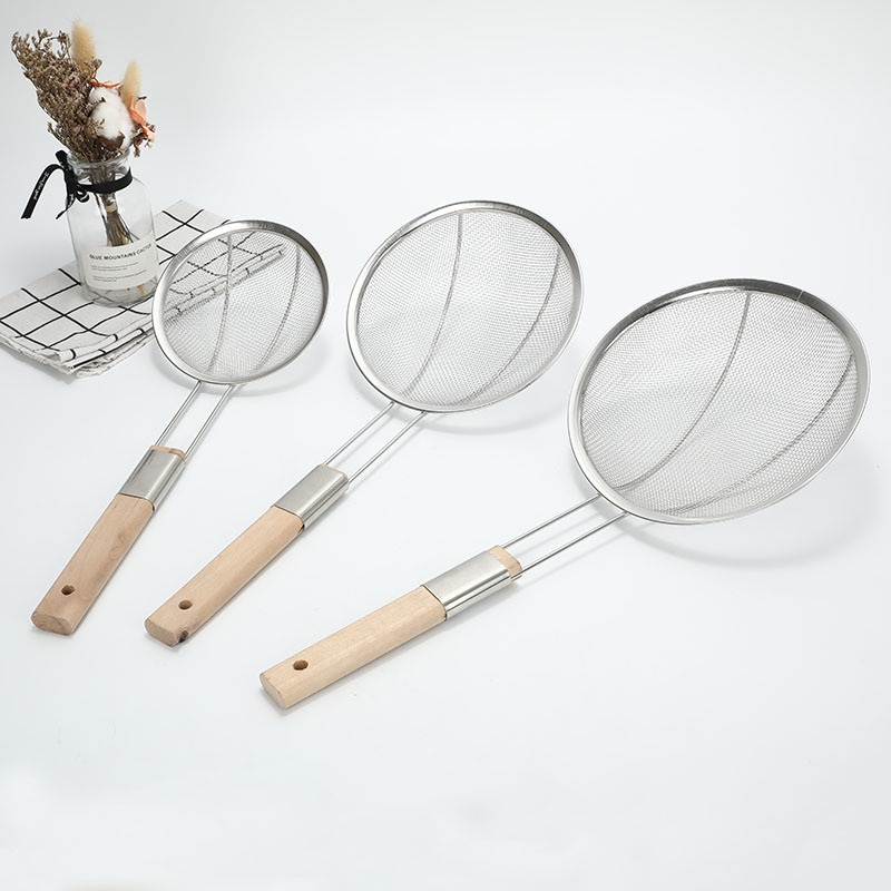 不锈钢捞篱 捞面条 饺子 不锈钢网漏详情图3