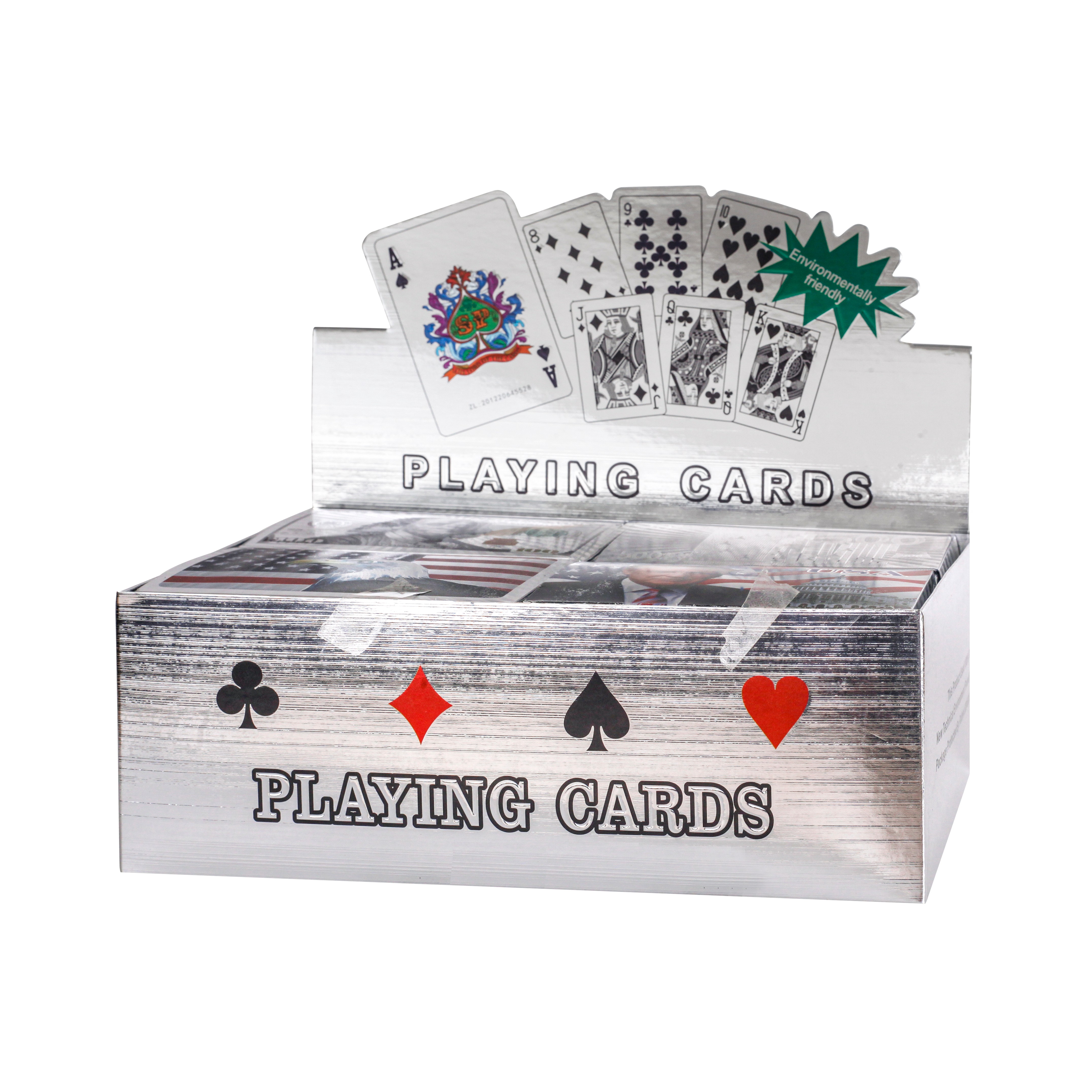 厂家直销扑克创意巴黎塔扑克牌土豪金扑克PET环保材质金箔扑克牌详情图12
