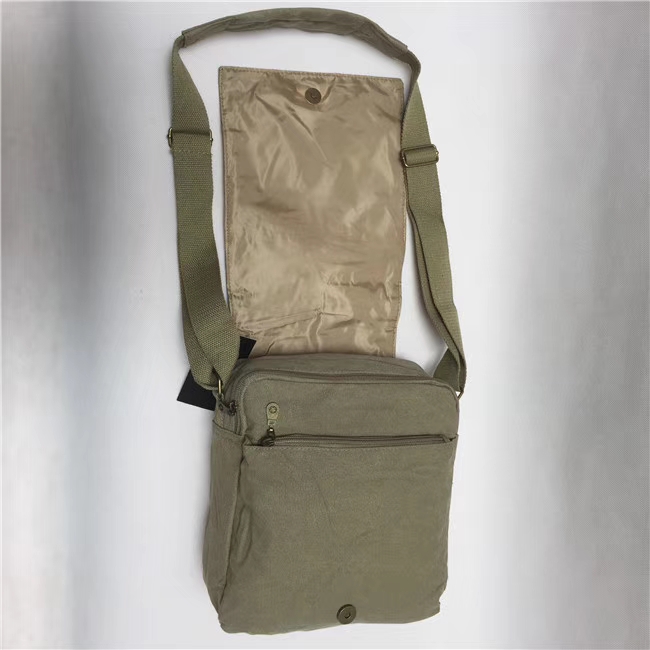 帆布斜挎包单肩包男女通用款旅行小背包详情图5