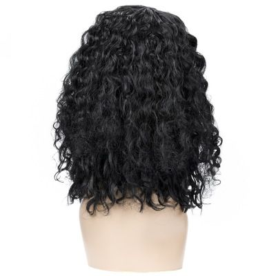 A new type of popular European and American wig for women with small curly hair and a synthetic fiber head cover Application Scenario