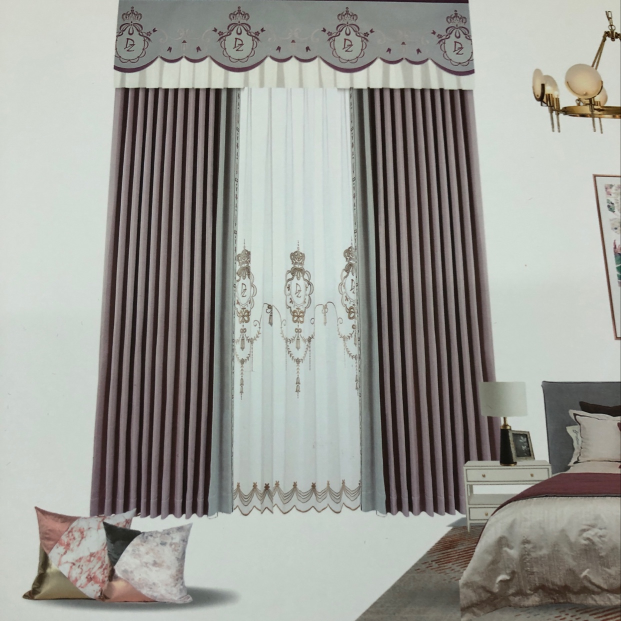 新款厂家直销零售批发  任意颜色  窗帘