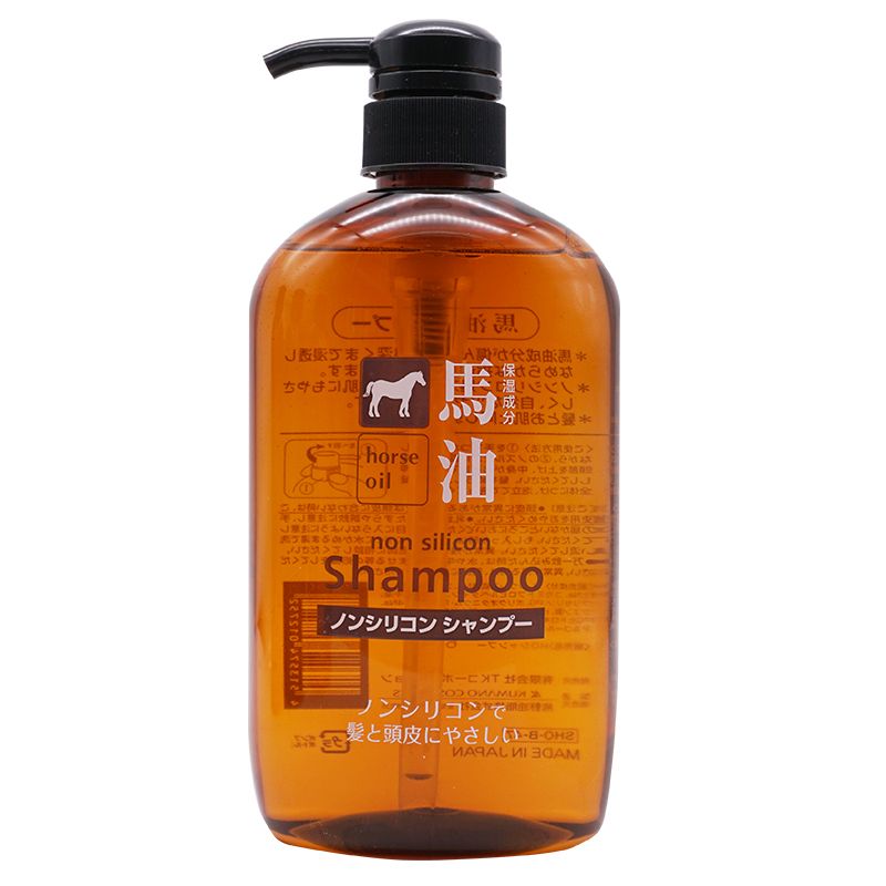 Japanese Bear Wild Horse Oil Silicone-Free Shampoo 600ml Item Picture